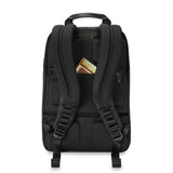 Briggs & Riley Slim Expandable Backpack in Black