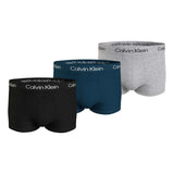 Calvin Klein 3 Pk Trunks In Multi