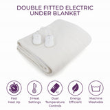 Carmen Electric Fitted Under Blanket Double 193 x 37cm