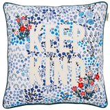 Cath Kidston Kindness Cushion 45X45cm Mid Blue