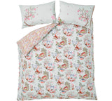 Cath Kidston Painted Kingdom Duvet Set Mid Blue