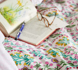 Cath Kidston Paper Pansy Duvet Set Cream