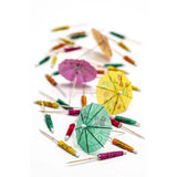 CellarDine Cocktail Umbrellas (Pack Of 50) - Assorted Colours