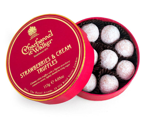 Charbonnel et Walker Strawberries & Cream Truffles 115g