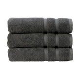 Christy Signum Hand Towel 50cm x 90cm in Ash Grey