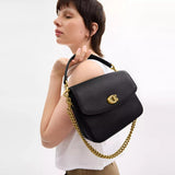 Coach Cassie Crossbody Bag 19 in Brass/Black