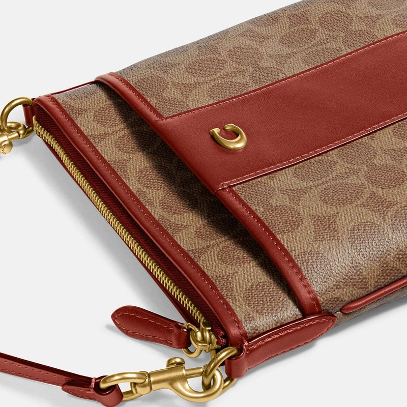 Coach signature canvas online crossbody