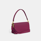 Coach Pebble Tabby Bag in Deep Plum