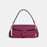 Coach Pebble Tabby Bag in Deep Plum