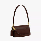 Coach Tabby 20 Leather Shoulder Bag In Maple