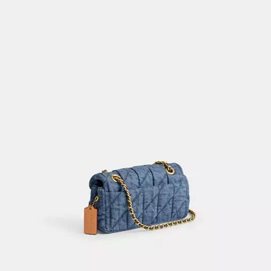 Coach Tabby Shoulder Bag 20 With Quilting in Indigo