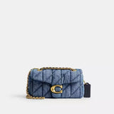 Coach Tabby Shoulder Bag 20 With Quilting in Indigo