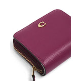 Coach Billfold Wallet in Deep Plum