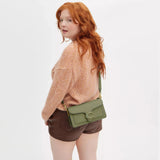 Coach Tabby Shoulder Bag 26 in Moss Green