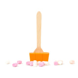 Cocoba Halloween Orange Hot Chocolate Spoon with Marshmallows