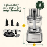 Cuisinart 3L Expert Prep Pro Food Processor In Frosted Pearl