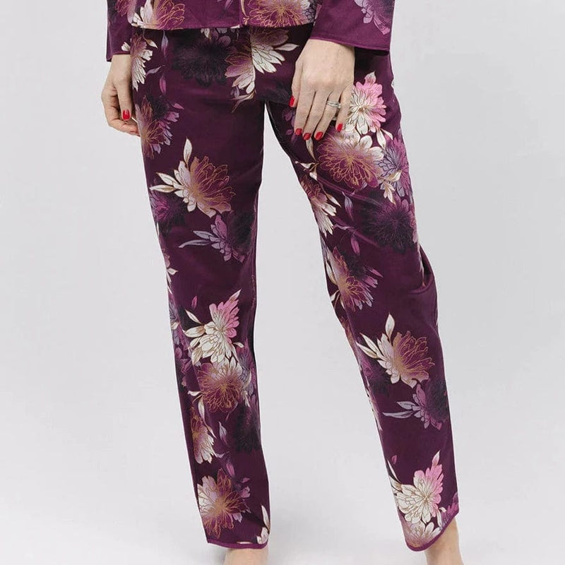 Cotton Modal Floral Print Pyjama Bottoms, Cyberjammies