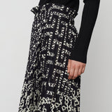 DAY Birger ét Mikkelsen Mia Graphic Mix Skirt Black