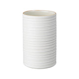 Denby Impression Cream Large Ridged Vase