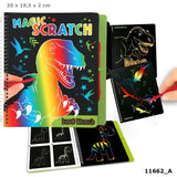 Depesche Dino World Magic-Scratch Book