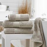 Deyongs Bliss Pima Cotton Towels Smoke