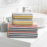 Deyongs Mustard Hanover Stripe Towels