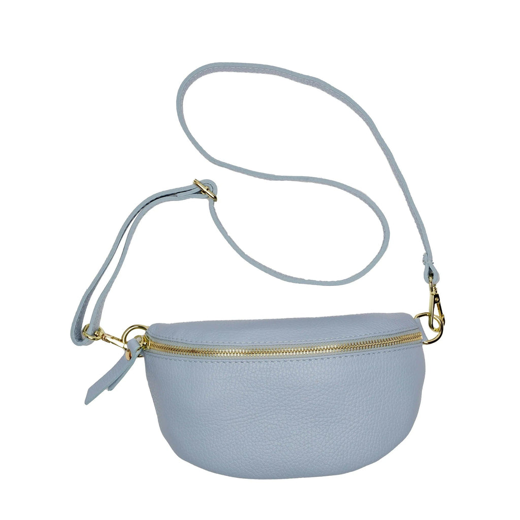 Elie Beaumont Crossbody Sling Bag Powder Blue