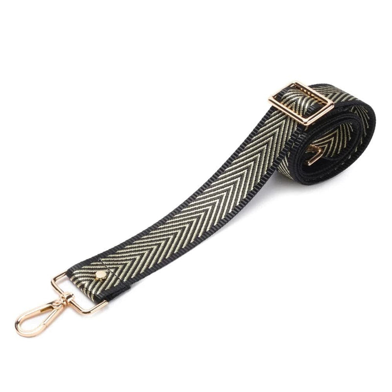 Elie Beaumont Gold Chevron Strap Elys Wimbledon