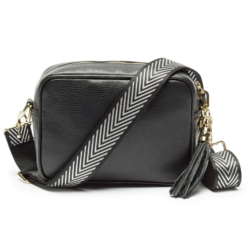 Elie Beaumont Silver Chevron Strap