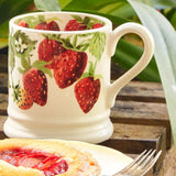 Emma Bridgewater Strawberries 1/2 Pint Mug