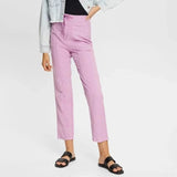 Esprit Hemp Drawstring Trousers Lilac