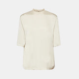 Esprit Satin blouse Light Taupe