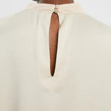 Esprit Satin blouse Light Taupe