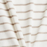 Esprit Striped Cotton T-Shirt Off White