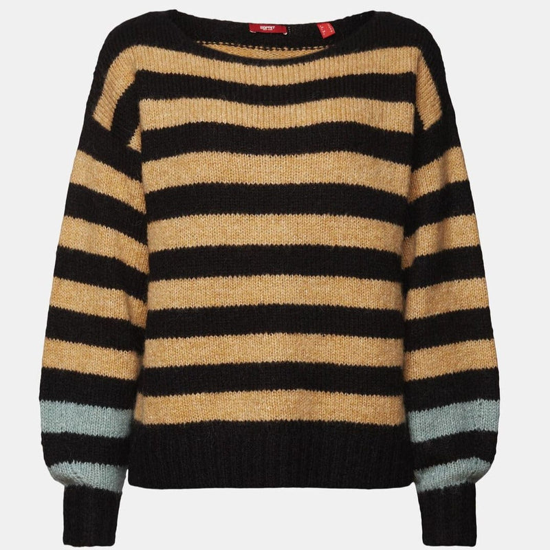 ESPRIT - Open-Knit Wool-Blend Sweater at our online shop