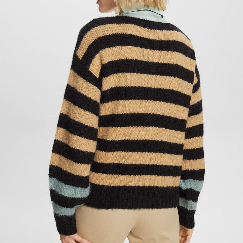 Esprit Wool-Mohair Blend Striped Sweater – Elys Wimbledon