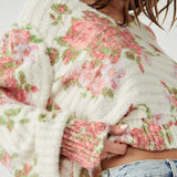 Free People Bed Of Roses Knitted Jumper