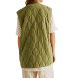 Free People Billy Military Vest Adventurer In Green