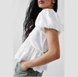 Free People Charlotte Top White