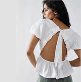 Free People Charlotte Top White