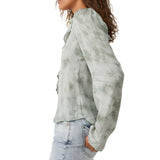 Free People Sascha Top Sage Combo