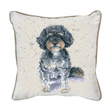 Gallery Watercolour Cavapoo Cushion Square