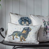 Gallery Watercolour Cavapoo Cushion Square