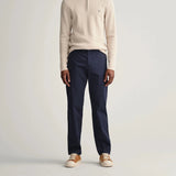 GANT Allister Regular Fit Twill Chinos Evening Blue