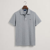 GANT Original Piqué Polo Shirt Grey Melange