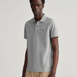 GANT Original Piqué Polo Shirt Grey Melange