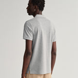 GANT Original Piqué Polo Shirt Grey Melange