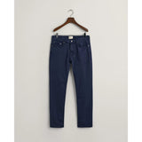 GANT Regular Fit Desert Jeans in Marine Blue