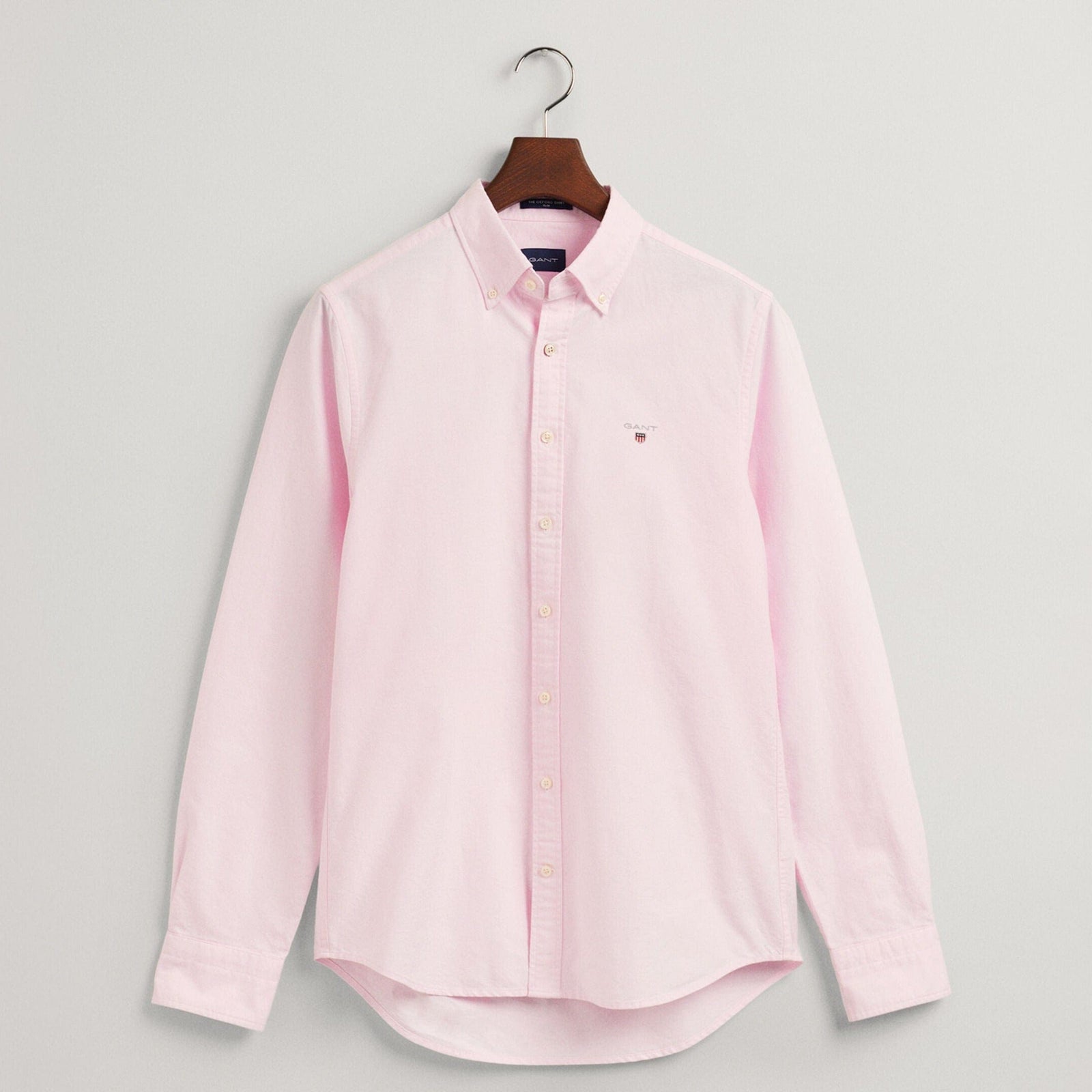 Gant Slim Fit Oxford Shirt Light Pink
