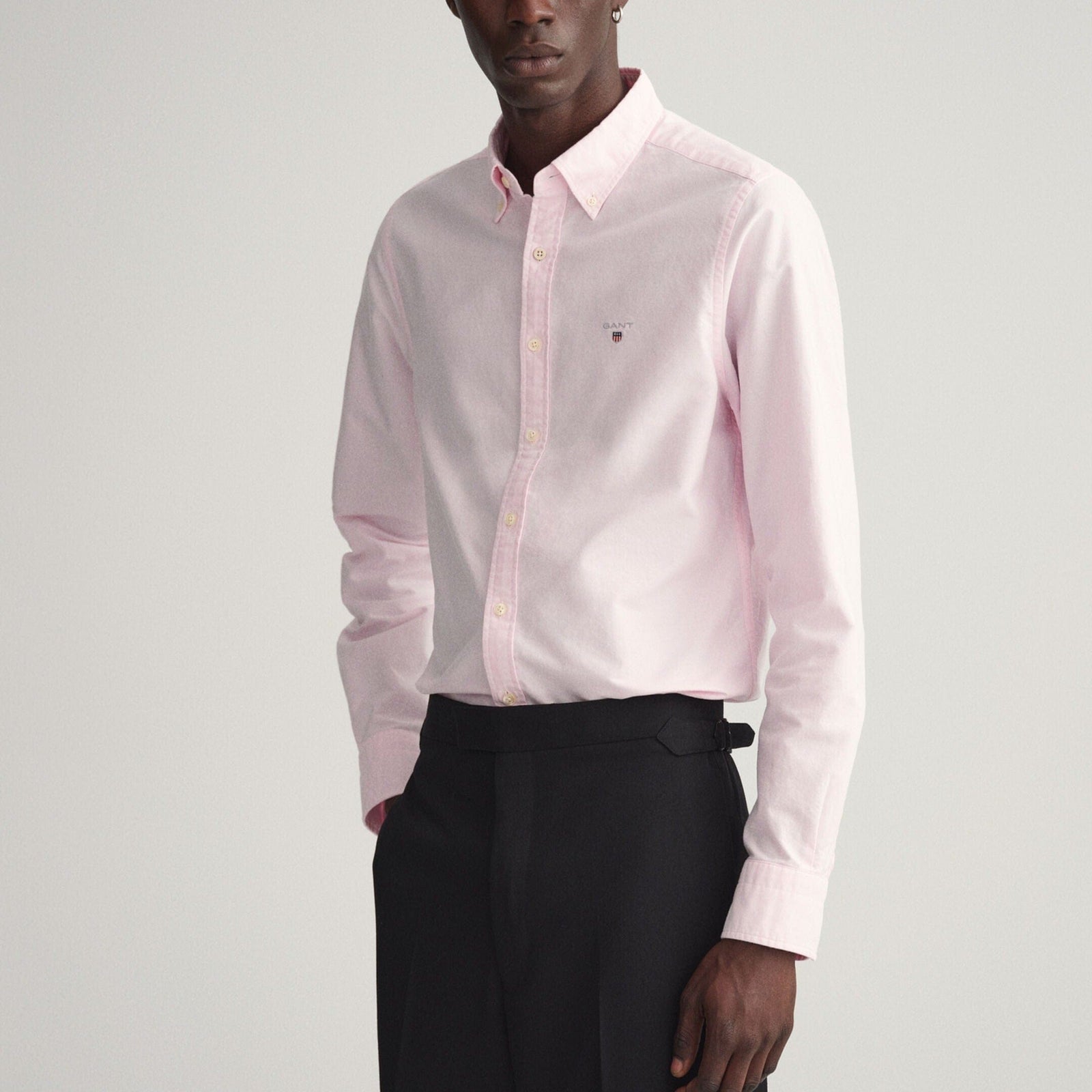 Gant Slim Fit Oxford Shirt Light Pink